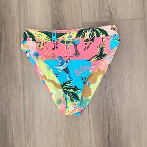 Maaji Habana Suzy Q High Rise Bikini Bottoms Size M/L